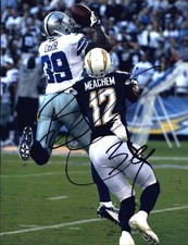 Brandon Carr signed NFL football 8x10 photo W/Cert Autographed 03