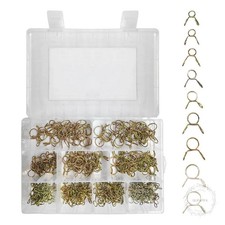 310pcs 5-13mm Spring Hose Clamps Double Wire Fuel Line Hose Tubing Spring Clips 310pcs 5-13mm Spring Hose Clamps Double Wire Fuel Line Hose Tubing Spring Clips