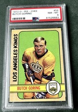 1972 O-PEE-CHEE #56 BUTCH GORING PSA 8 NM-MT