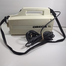 White Oreck XL Canister Vacuum Model BB870-AW Canister Only Tested Working