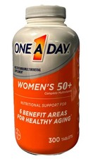 One A Day Women's 50 Multivitamin 300 Tablets Exp 10/2027