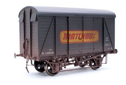 Dapol 7F-069-006W 12t Van Matchbox Weathered O Gauge