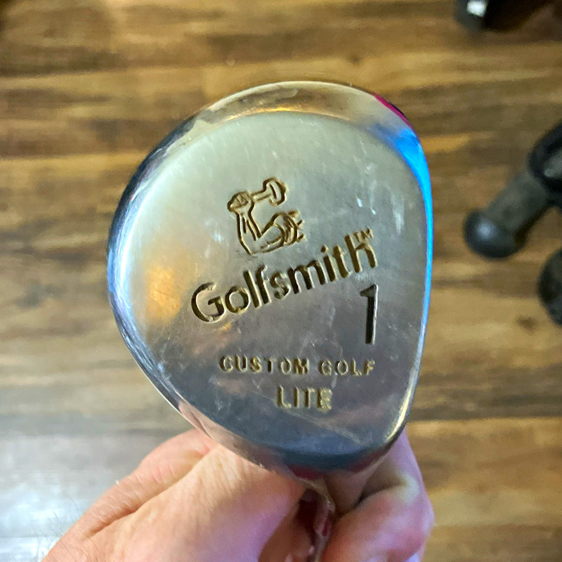 Golfsmith Custom Golf Lite 1-Wood Driver 13° RH Steel Shaft Ladies Flex