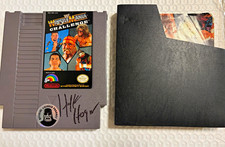 LJN WWF WrestleMania Challenge (NES) Manual Included / Autographed Hogan -