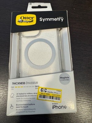 OtterBox iPhone 17 Symmetry Series Case for MagSafe with Camera Control - Clear