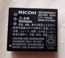 RICOH DB-60 ORIGINAL CAPLIO BATTERY LI-ION 1000MAH 3.7V NEW R3 R4 R5 GR GX200