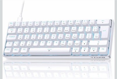 Gaming Keyboard PC 40% USB C Kabel Led Verstellbar