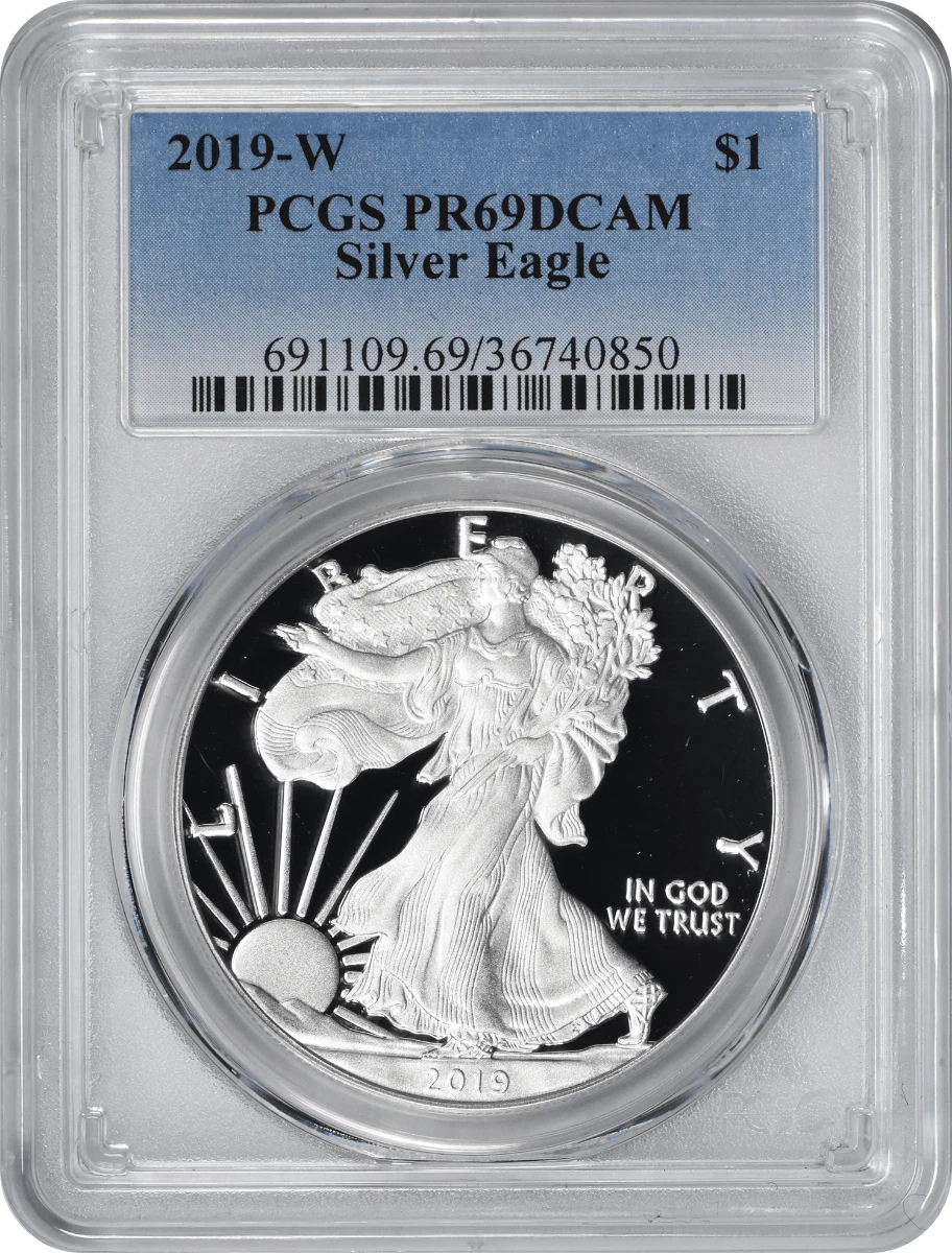 American Eagle PR 69 Graded 2019 Silver Bullion Coins for sale | eBay