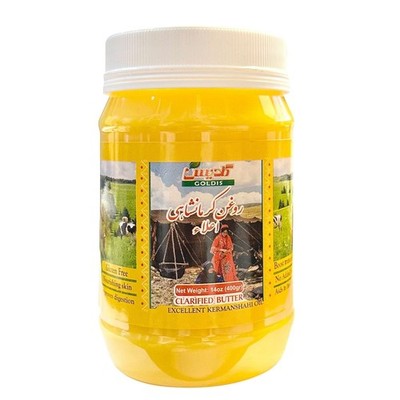 Goldis-Clarified Butter-Roghan Kermanshahi 400 gram (Pack of 6 )