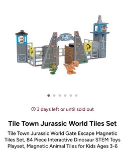 Jurassic Park 3 Builder | eBay