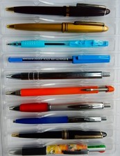 10 Kugelschreiber-diverse Hersteller-UMA-Ritter Pen-Staedtler usw-neuwertig-15