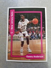 Kenny Anderson Georgia Tech 1991 SCD Pocket Price Guide PPG #47 White Border