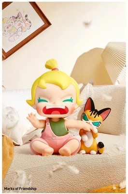 POP MART  AUTHENTIC Baby Molly & Baby Tabby Figure [ Marks of Friendship ]