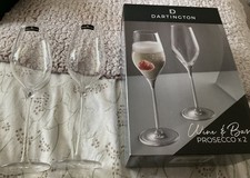 Dartington Crystal Prosecco Glasses 2 Pack