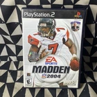 Madden NFL 2004 - Playstation 2 - Michael Vick Cover  PS2 Football Game Complete