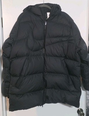 Nike NSW Club Therma-FIT Down Loose Parka Jacket Black IH2377-010 Men SZ XL NWT