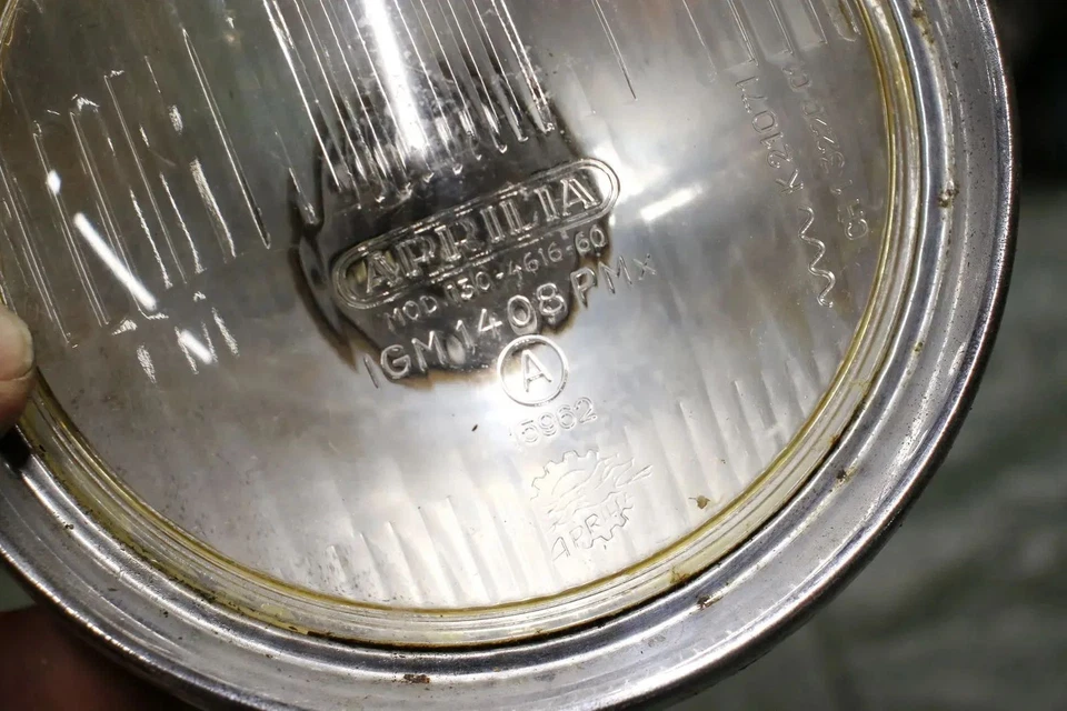 Aprilia Scheinwerfer IGM1408PMX 15962 Moto Guzzi Galletto 192 Vespa Benelli KG - Bild 3 von 4