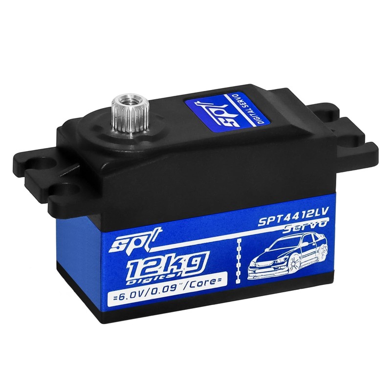 12kg Low Profile Servo RC Digital Servo High Torque Full Metal Gear & Steerin...