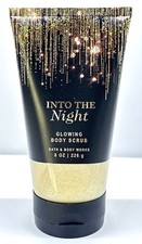 Bath Body Works INTO THE NIGHT Fragrance Glowing Body Scrub 8 oz NEW Fast Ship