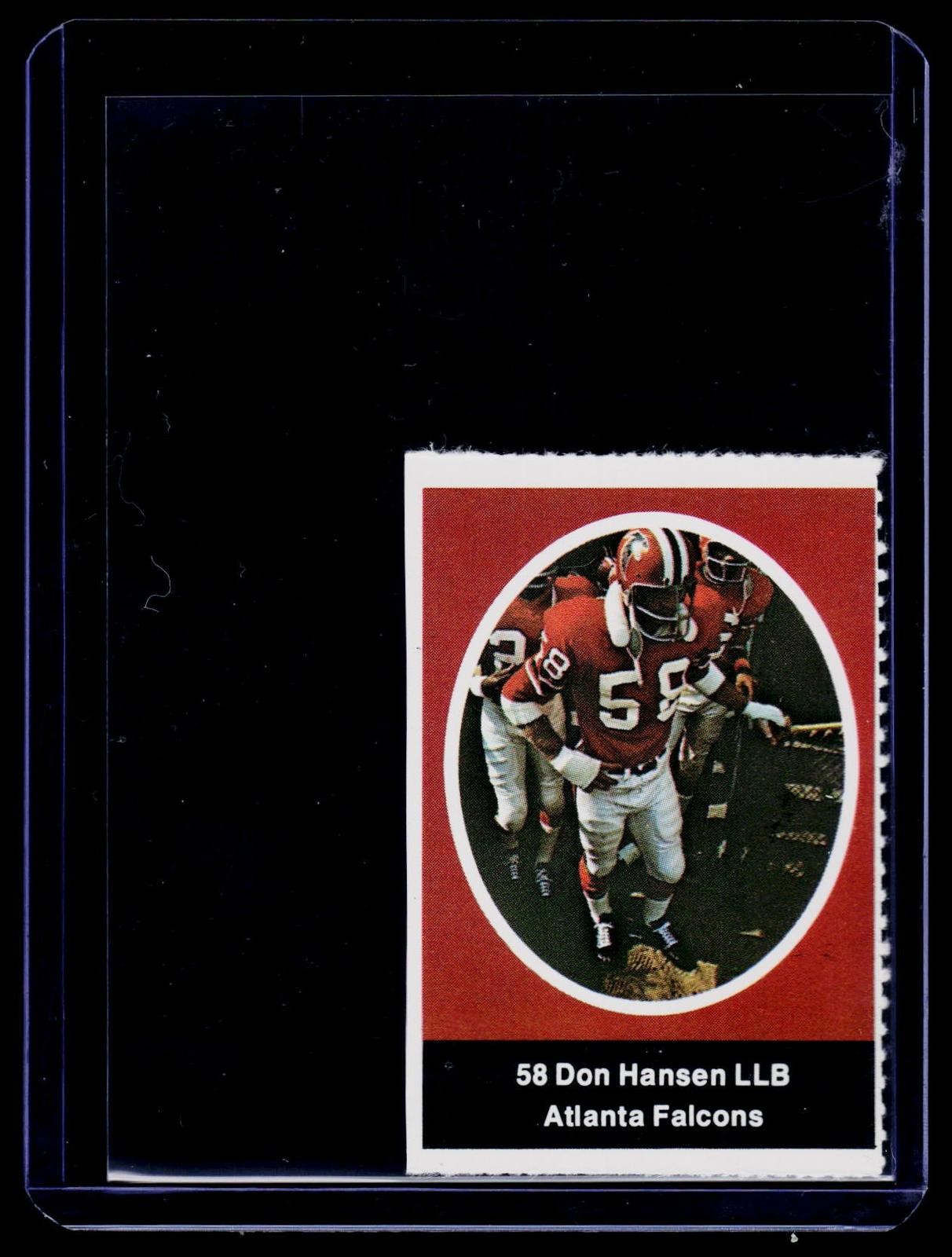1972 Sunoco Stamps #NNO Don Hansen Falcons