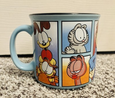 Garfield & Friends Character Collage Ceramic Coffee Cup Mug Jon Arbuckle Arlene