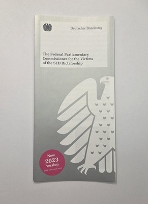 The SED Victims' Commissioner (folded flyer)