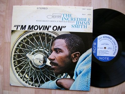 JIMMY SMITH I'm movin' on  BLUE NOTE BST 84255  orig 1967 van gelder  EX