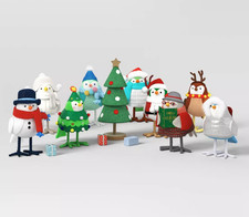 Target Wondershop 10pc Featherly Friends 2024 Reunion Christmas Bird Set NEW