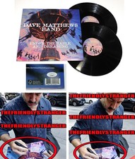 DAVE MATTHEWS signed DMB "UNDER TABLE DREAMING" Vinyl Album EXACT PROOF Band JSA