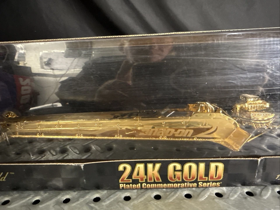 Top Fuel Dragster Doug Herbert 1998 Snap On Racing escala 1:24 edición limitada firmado Foto 3 de 4