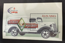 Stamps South Africa Ice Cream S Sheet MNH