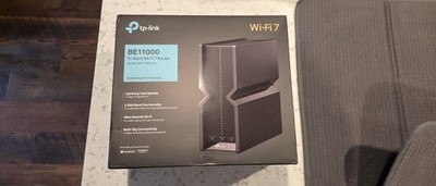 TP-Link - Archer BE11000 Tri-Band Wi-Fi 7 Router - Black