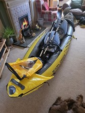 Intex Explorer 68307NP K2 2-person Inflatable Kayak with Aluminum Oars and Pump