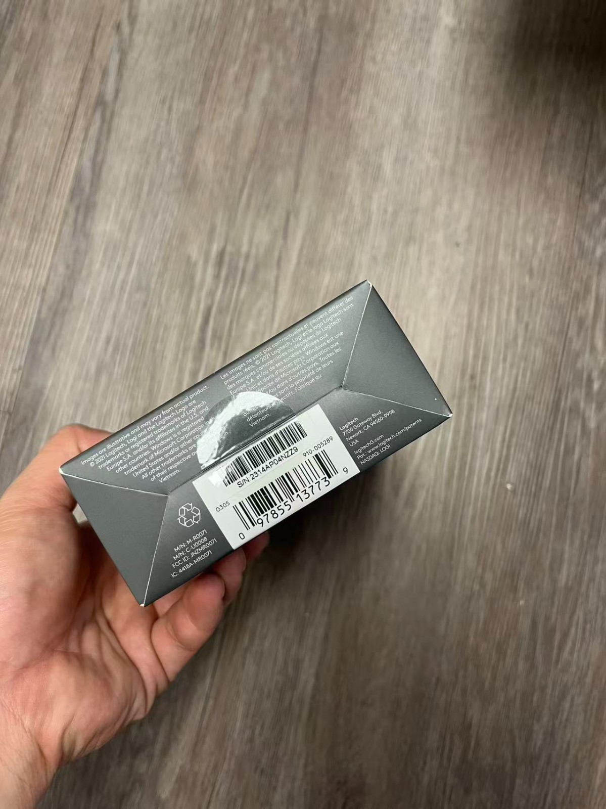 Logitech G305Wireless Gaming Mouse LIGHTSPEED， 7