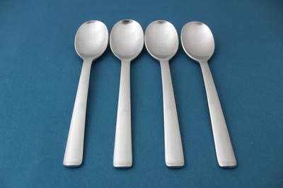 Robert Welch FOSTER Teaspoons (Set of 4) Satin 18/10 Stainless Korea 6 1/2''