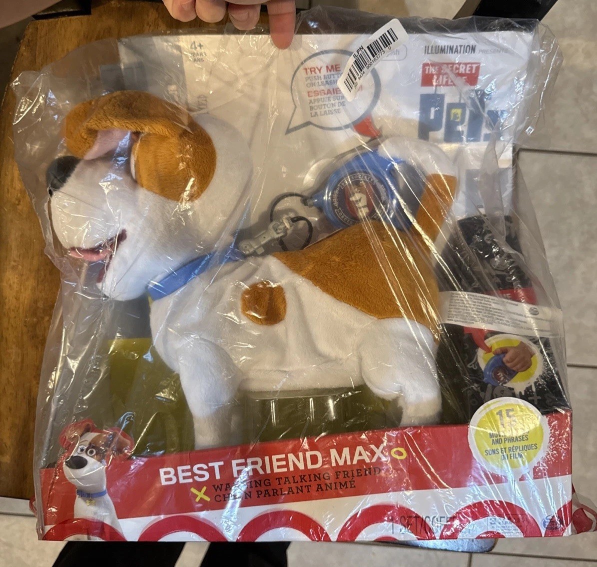 Toy Figures Secret Life Of Pets Max Walking Talking Dog Secret