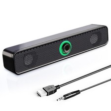 Wired Bluetooth Computer Speaker Surround Soundbar Speaker for PC Desktop Laptop
