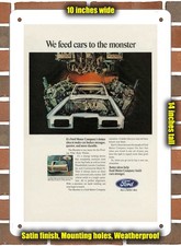 Metal Sign - 1969 Ford Welding Robots - 10x14 inches