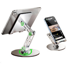 Adjustable Desktop Tablet Stand, iPad Holder, for 4.7-12.9 inch Devices,