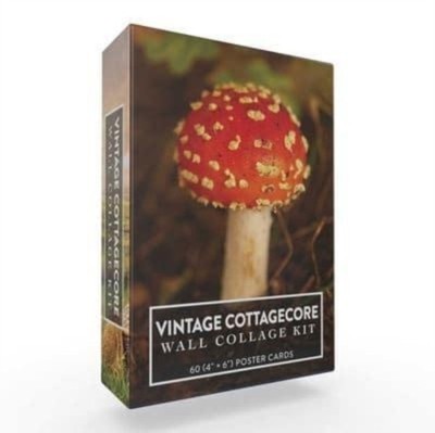 Vintage Cottagecore Wand Collage Kit: 60 (4 × 6) Poster Karten von Adams Media