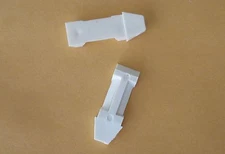 Two End Pieces for Silver Reed/Singer/ Studio &more Knitting Machine Sponge Bar