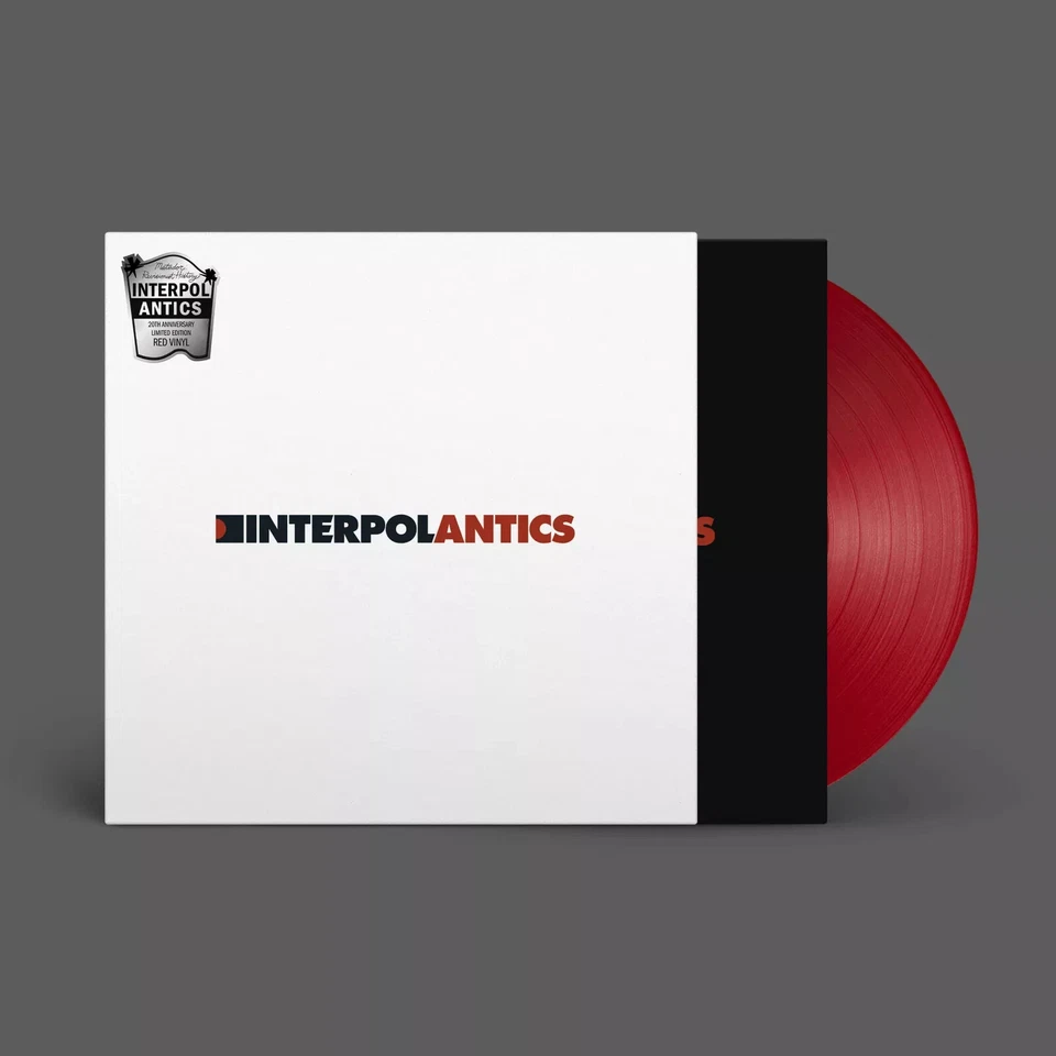 INTERPOL LP Antics RED VINYL 20th Anniversary Ltd Edition NEW Sealed In STOCK - Image 4 of 4