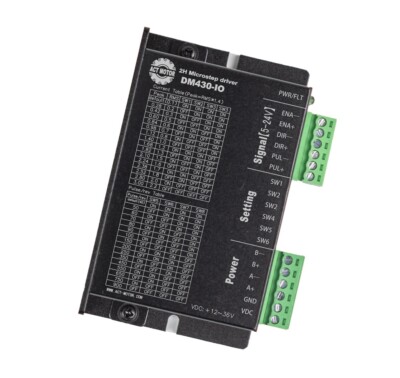 1PC Stepper Motor controller Drivers DM430-IO  VDC:12-36V  For Nema 17/Nema23