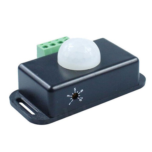 DC 12V-24V 8M Automatik Infrarot PIR Bewegungssensor Detektor Schalter für LED Licht - Bild 3 von 10