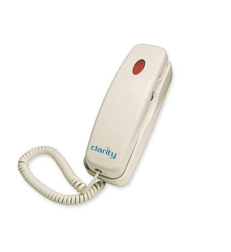 Clarity C210 Amplified Trimstyle Telephone Wall Mountable Coiled Headset - Picture 1 of 5