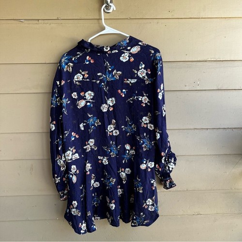 Lola P. Floral Button Down Top - Size XL - Boho Casual Modest - Picture 5 of 5