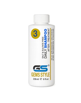 GS Gems Style MAINTENANCE Keratin DAILY SHAMPOO  -Sulfate & Salt free  8 oz