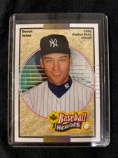 2005 Upper Deck Baseball Heroes Derek Jeter  Card #91 NY Yankees