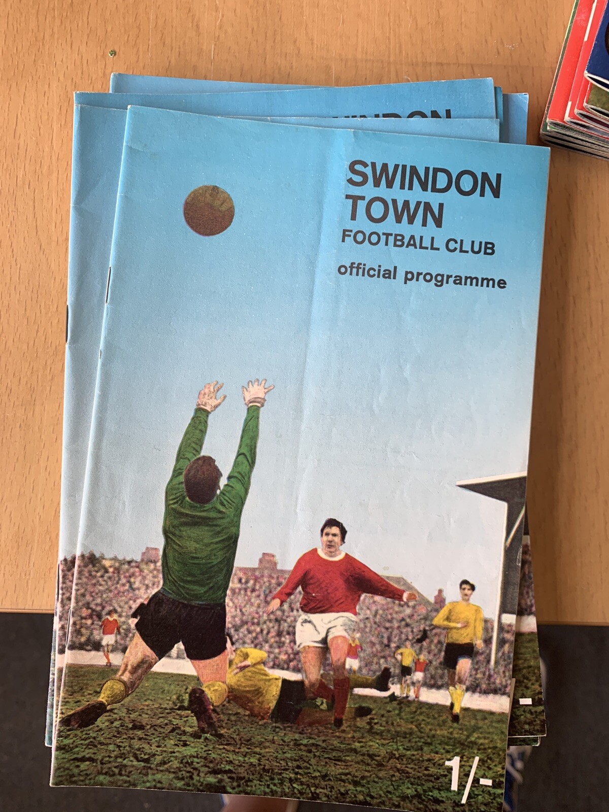 Various Swindon Town Football programmes 1969/70 Select from down