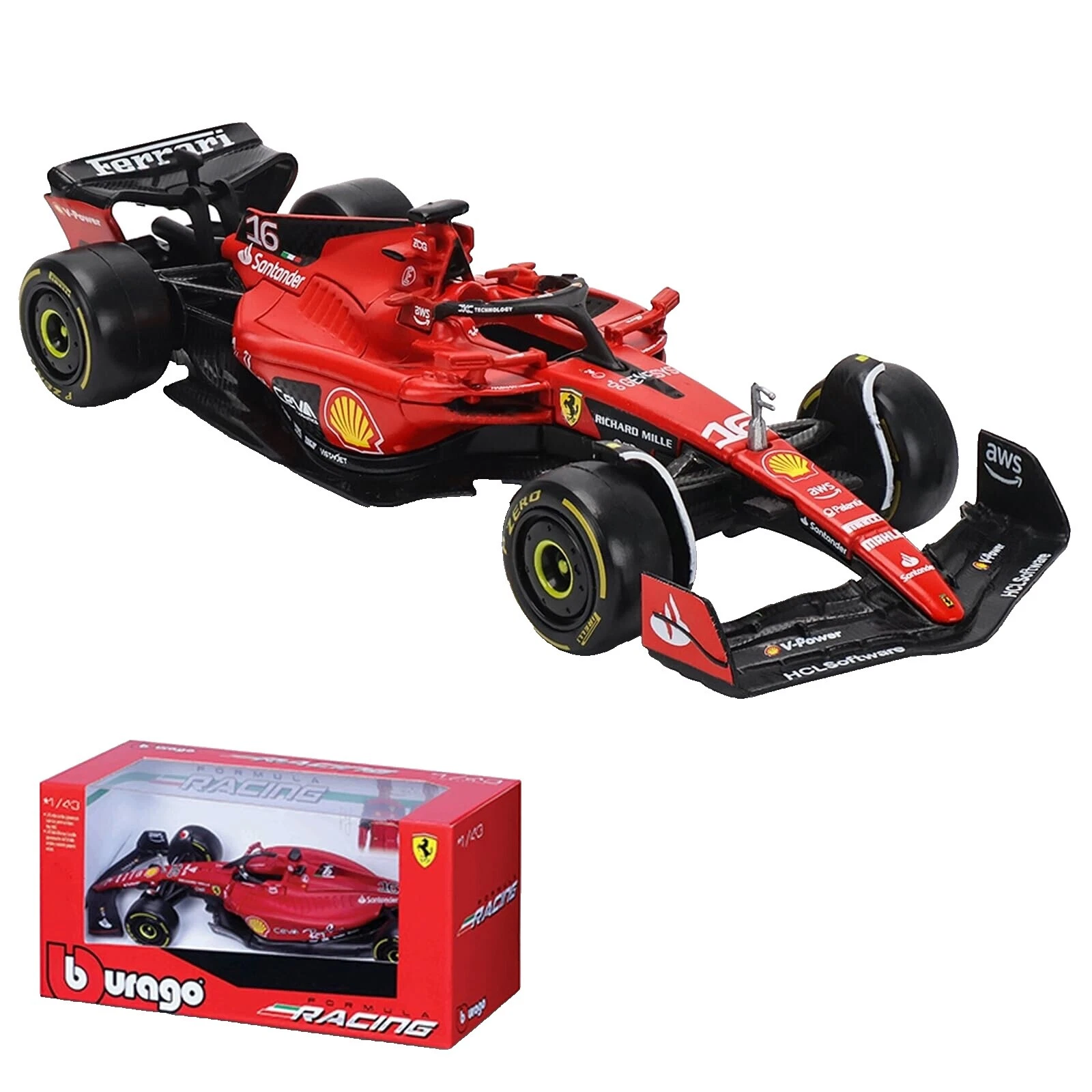 Bburago Gold de brinquedo em metal fundido 1:43